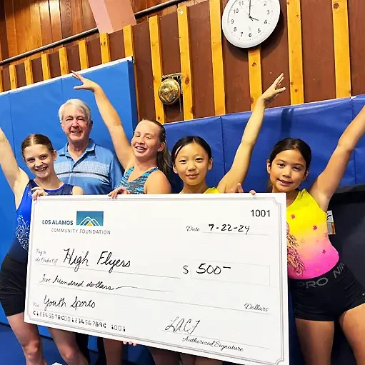 LACF Awards Grant To High Flyers Gymnastics